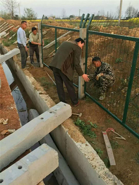 貴州滬昆鐵路貴州段防護柵欄護欄網項目圖片2