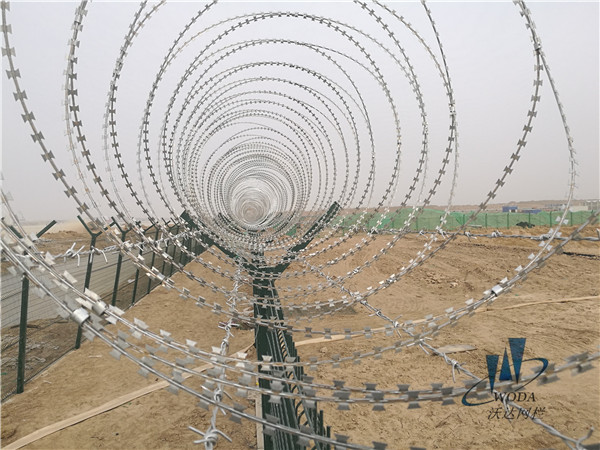 北京大興機場飛行區圍界鐵絲網