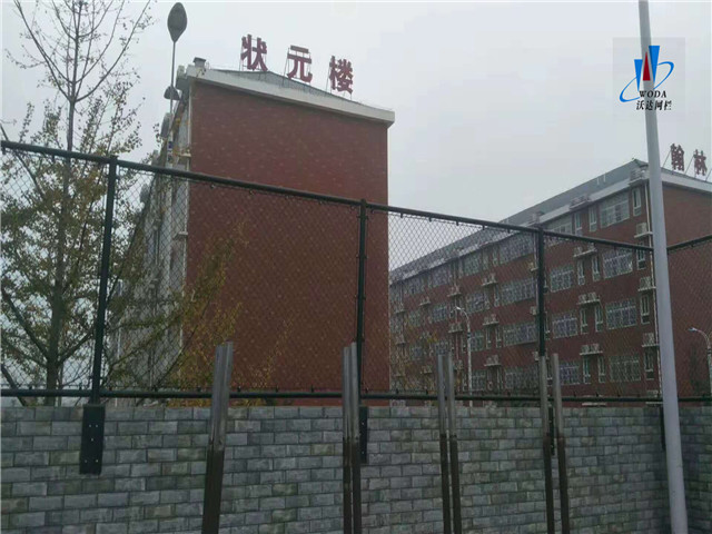 海門安徽皖西當代運動場圍網工程圖片6